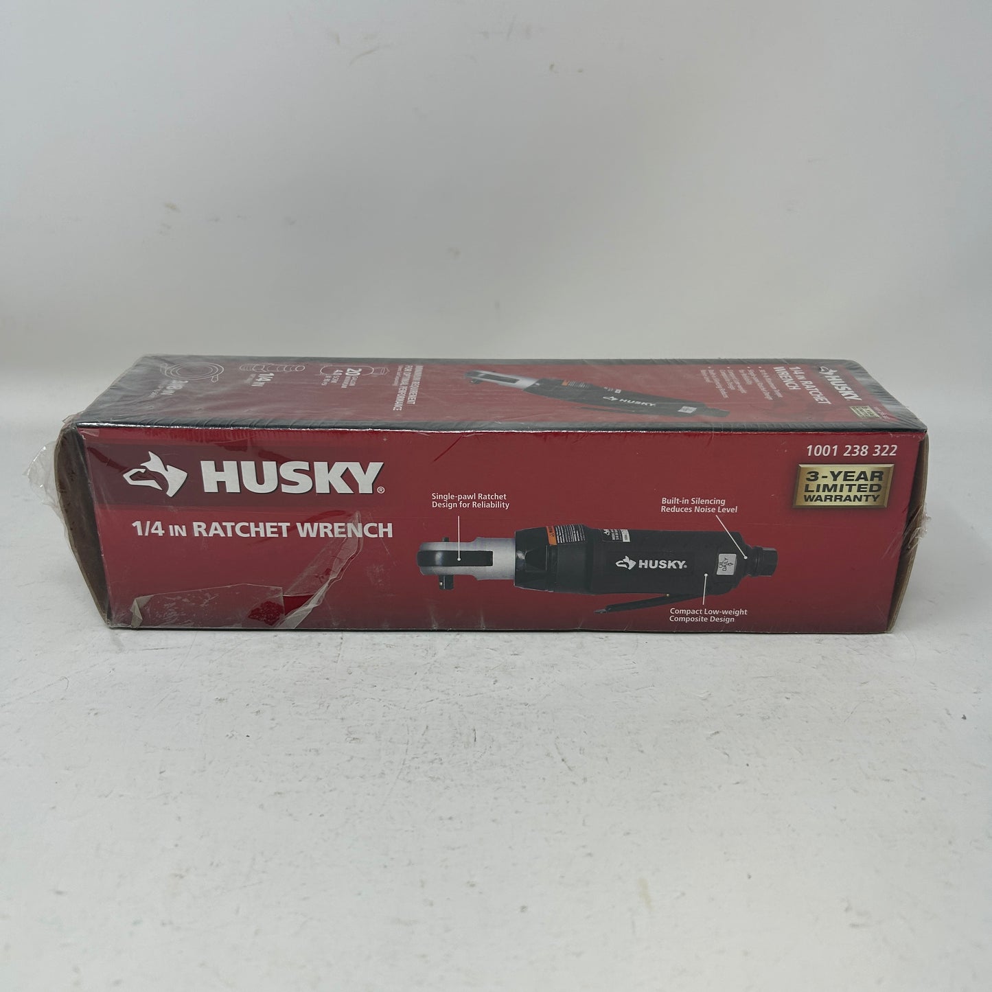 New Husky H4150 2 1/4 in Ratchet Wrench 30ft/lbs 100123832