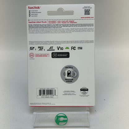 New SanDisk Ultra Plus 256GB MicroSDXC Card UHS-I 160MB/s SDSQUBL-256G 