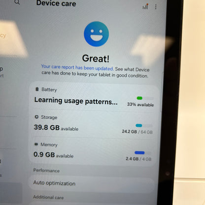 WiFi Only Samsung Galaxy Tab A9 Plus 11.0" 64GB Black SM-X210