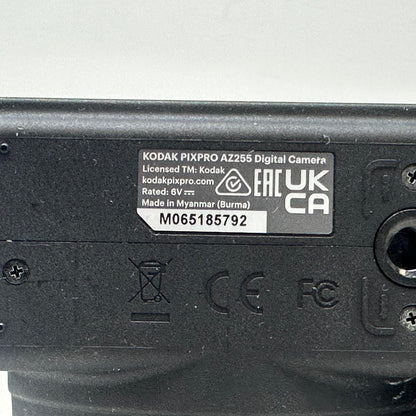 Kodak PIXPRO AZ255 Bridge Digital Camera 16.0 MP 25x Optical Zoom Black
