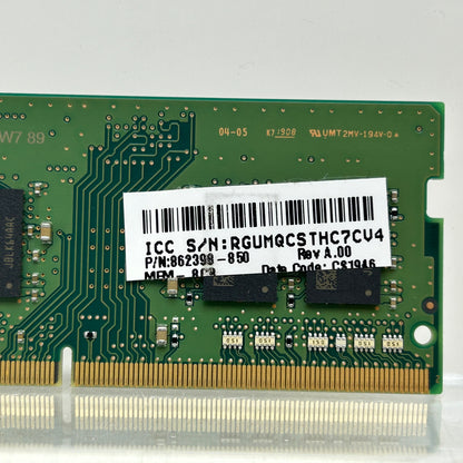 Samsung 8GB DDR4 2666MHz PC4-2666V Laptop RAM SO-DIMM M471A1K43CB1