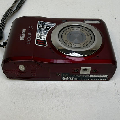 Nikon COOLPIX L20 10.0MP Digital Point And Shoot Camera