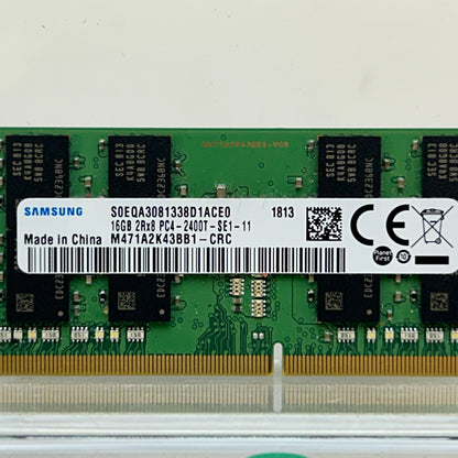Samsung 16GB DDR4 2400 Laptop RAM PC4-2400T 2Rx8 SODIMM Memory