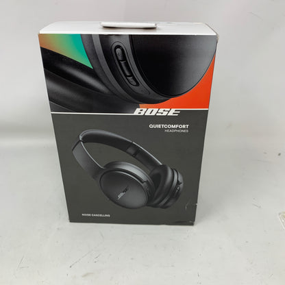 New Bose QuietComfort Wireless Noise Cancelling Headphones Black 884367-0100