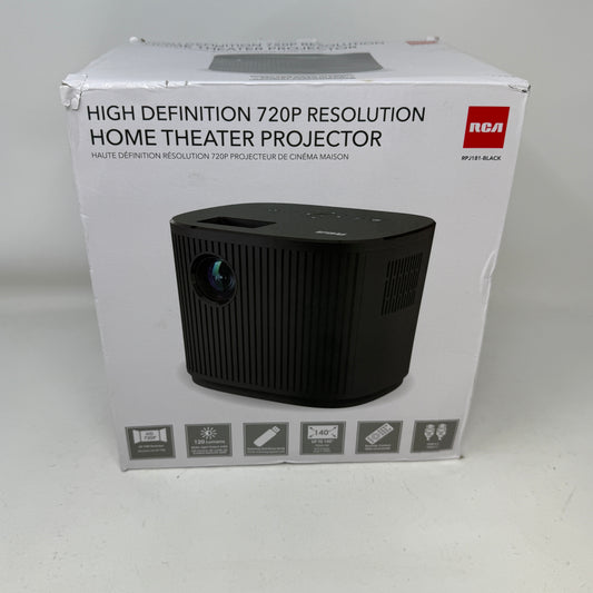 New RCA 720P Home Theater projector RPJ181