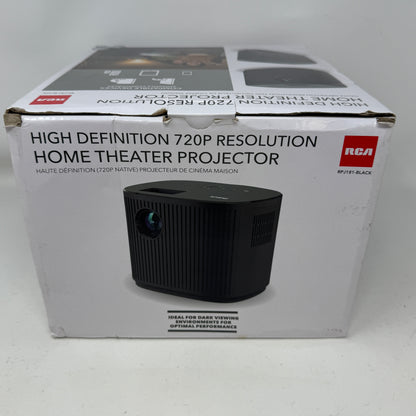 New RCA 720P Home Theater projector RPJ181