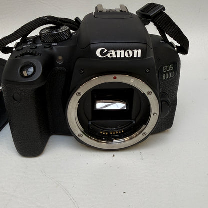 Canon EOS 800D 24.2MP Digital SLR DSLR Camera