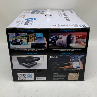 New Night Owl 2K HD Wired Security System 8 Cameras 12CH DVR 1TB 2-Way Audio