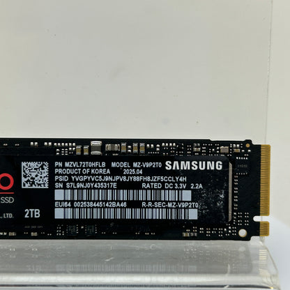 Samsung M.2 2280 990 Pro 2TB PCIe 4.0 x4 (NVMe) SSD MZ-V9P2T0
