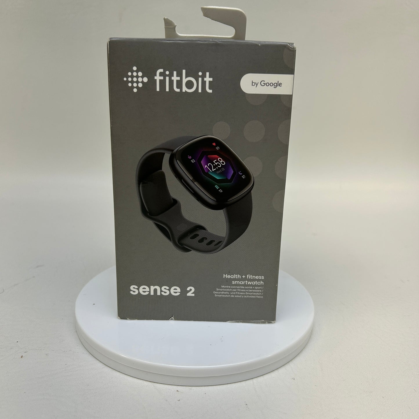 New Fitbit Sense 2 Advanced Health & Fitness Smartwatch Shadow Grey
