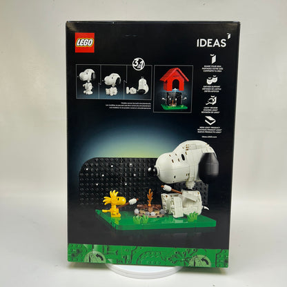 New LEGO Ideas Peanuts Snoopys Doghouse 21368 Collectible Building Toy Set