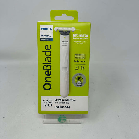 New Phillips Norelco OneBlade Intimate Body Groomer & Shaver QP1924/70