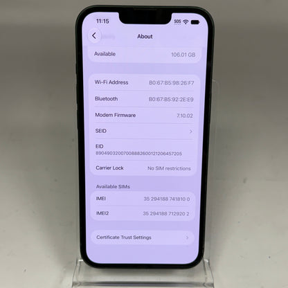 Factory Unlocked Apple iPhone 13 128GB Green MNGR3LL/A