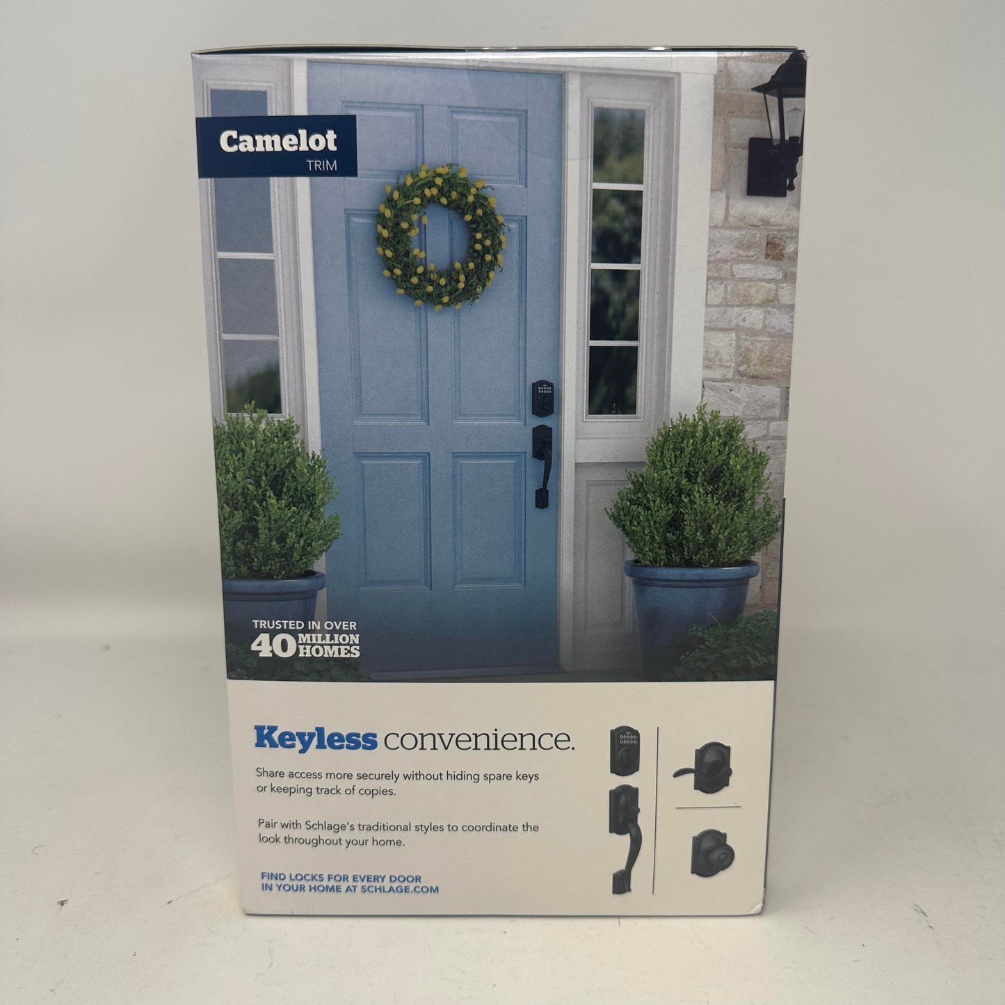 New Schlage BE365 CAM 622 Electronic Keypad Single Cylinder Deadbolt 981496