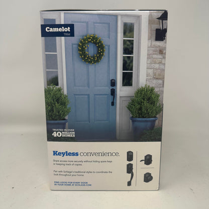 New Schlage BE365 CAM 622 Electronic Keypad Single Cylinder Deadbolt 981496