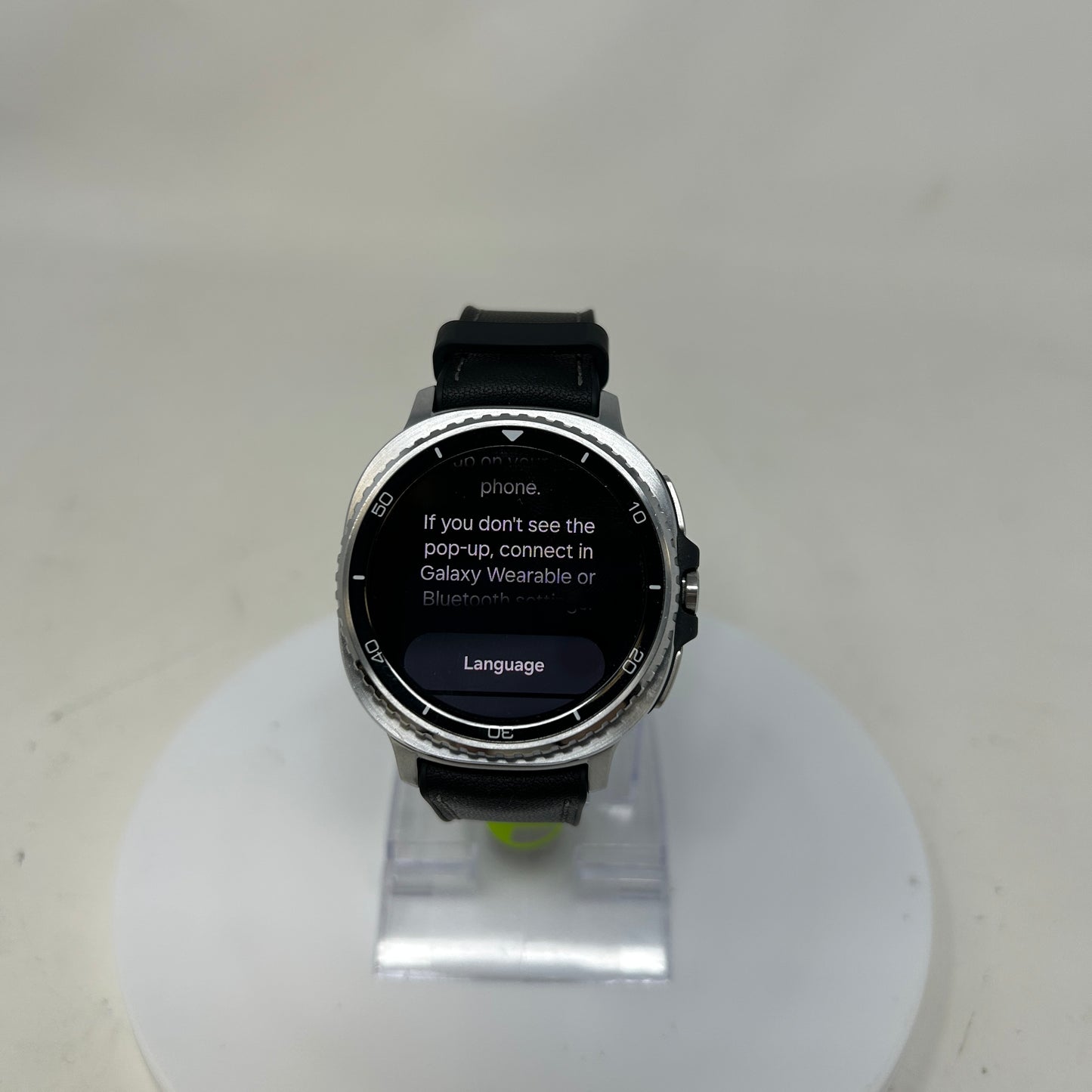 GPS Only Samsung Galaxy Watch8 Classic Stainless Steel Smartwatch SM-L500