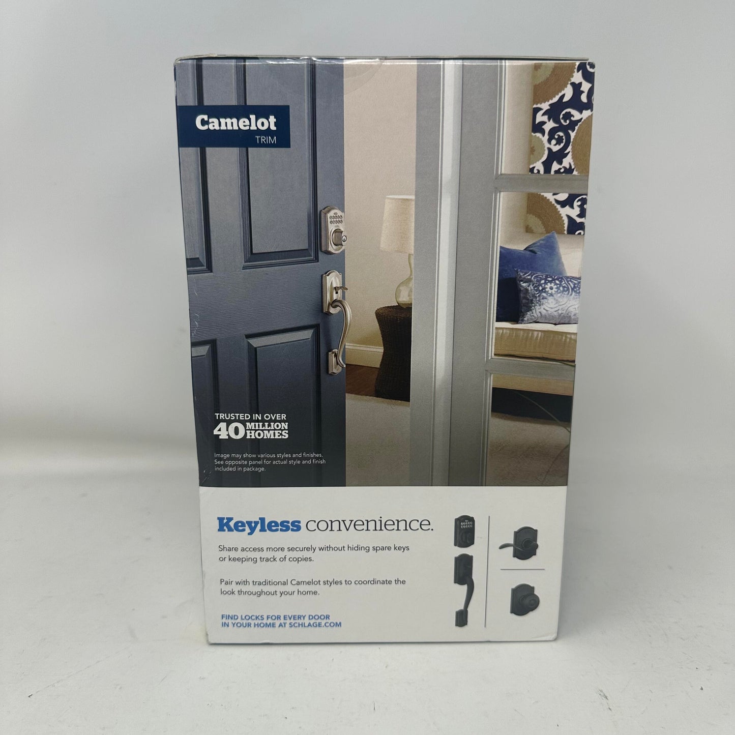 New Schlage BE365 V CAM 716 Steel Electronic Deadbolt Aged Bronze