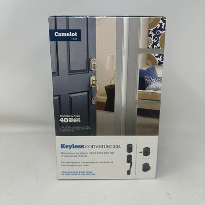 New Schlage BE365 V CAM 716 Steel Electronic Deadbolt Aged Bronze