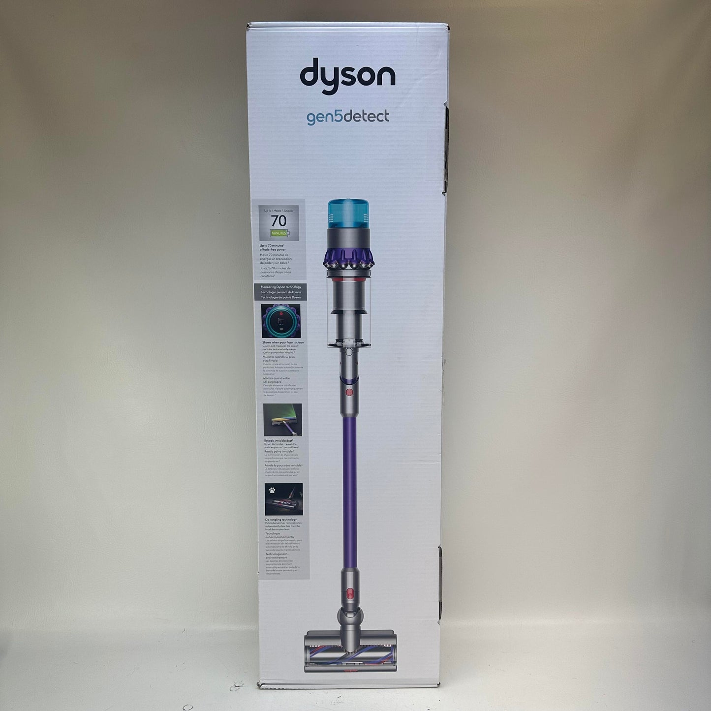 Dyson Gen5Detect Cordless Vacuum with 7 Accessories Purple 447930-01