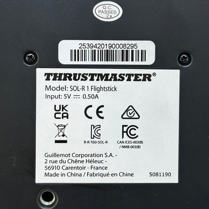 Thrustmaster SOL-R 2 HOSAS Space Sim Duo Dual Flight Joysticks PC White Black