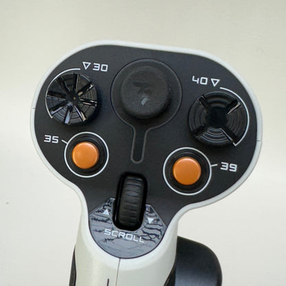 Thrustmaster SOL-R 2 HOSAS Space Sim Duo Dual Flight Joysticks PC White Black
