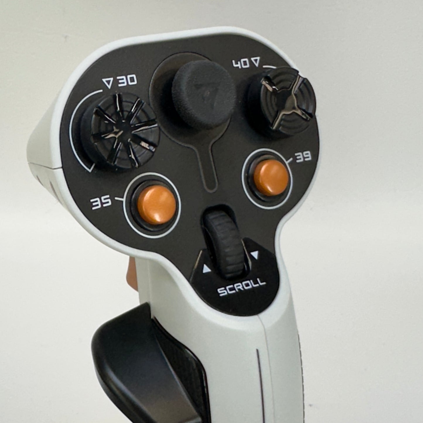 Thrustmaster SOL-R 2 HOSAS Space Sim Duo Dual Flight Joysticks PC White Black