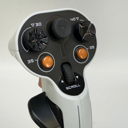 Thrustmaster SOL-R 2 HOSAS Space Sim Duo Dual Flight Joysticks PC White Black