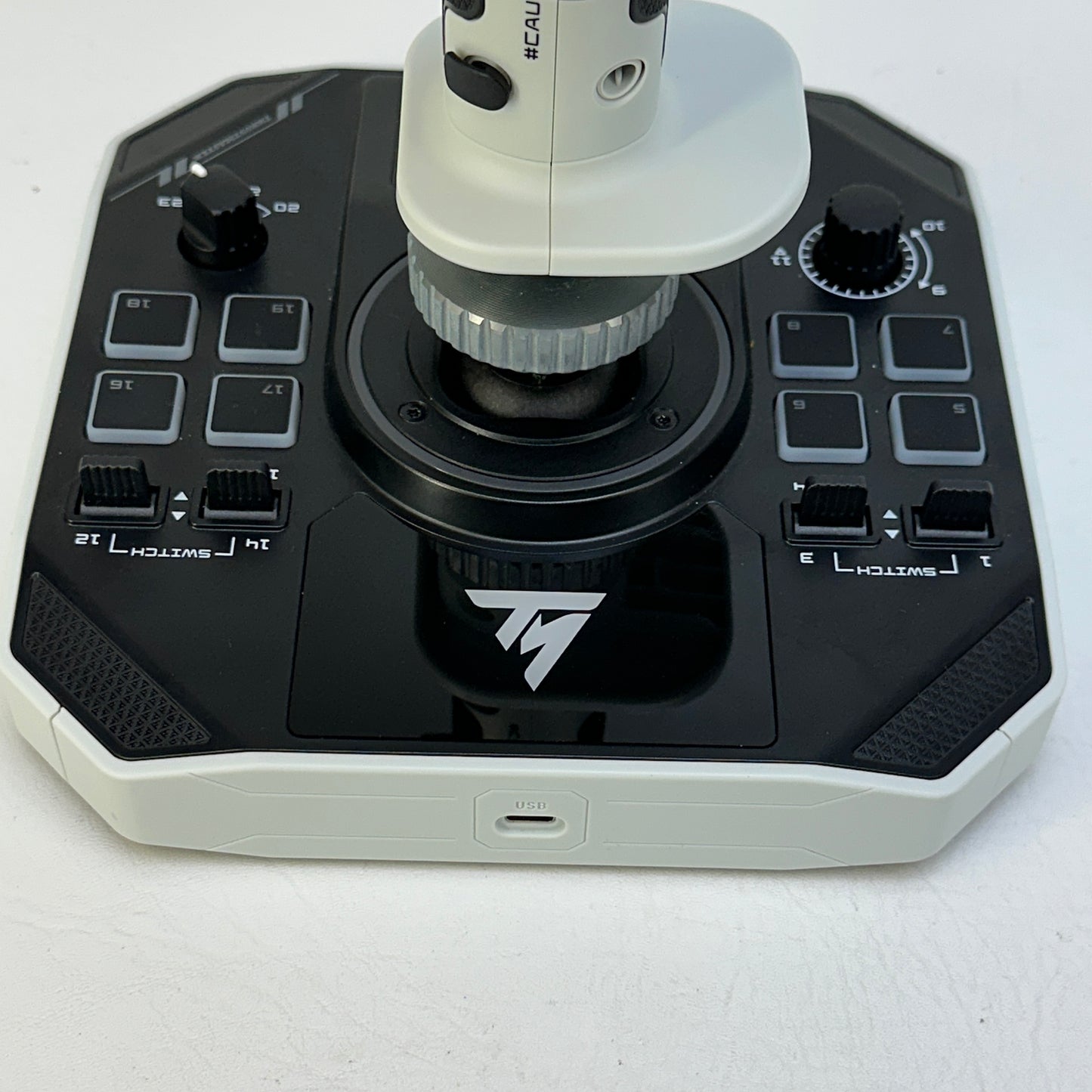 Thrustmaster SOL-R 2 HOSAS Space Sim Duo Dual Flight Joysticks PC White Black