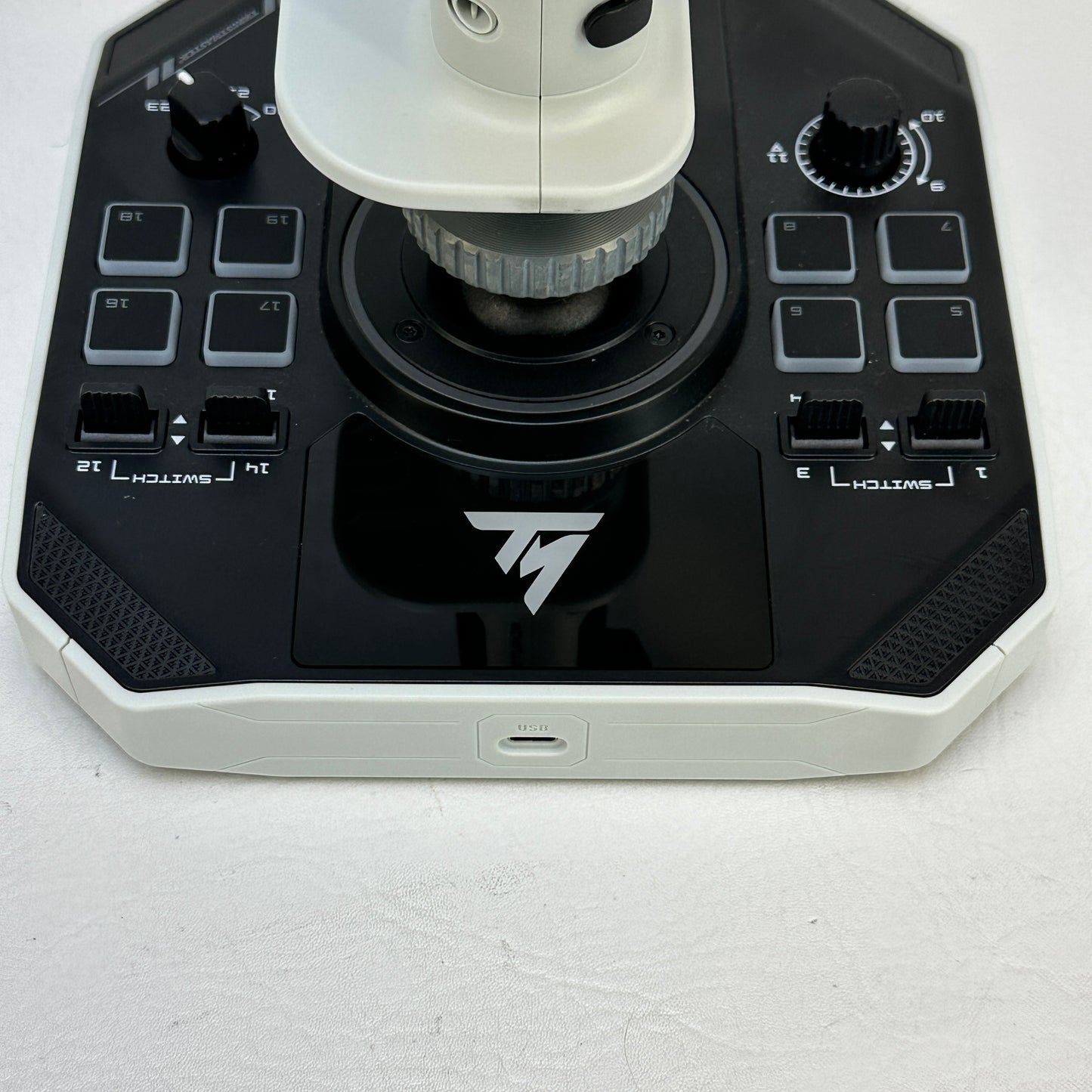 Thrustmaster SOL-R 2 HOSAS Space Sim Duo Dual Flight Joysticks PC White Black