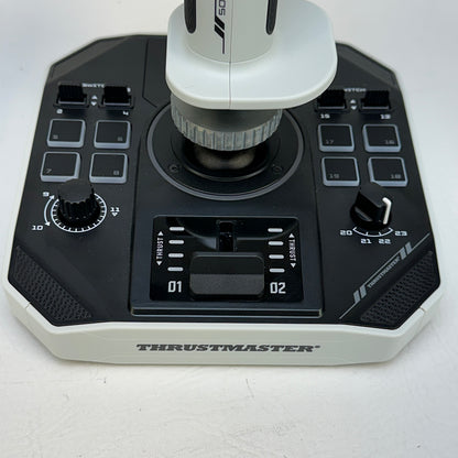 Thrustmaster SOL-R 2 HOSAS Space Sim Duo Dual Flight Joysticks PC White Black