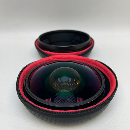 Opteka Titanium Series 0.3x Super Fisheye Lens Camcorder Lens Adapter OPT-SC72FE