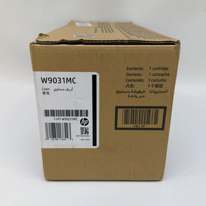 New HP Laserjet W9031MC Cyan Toner Cartridge