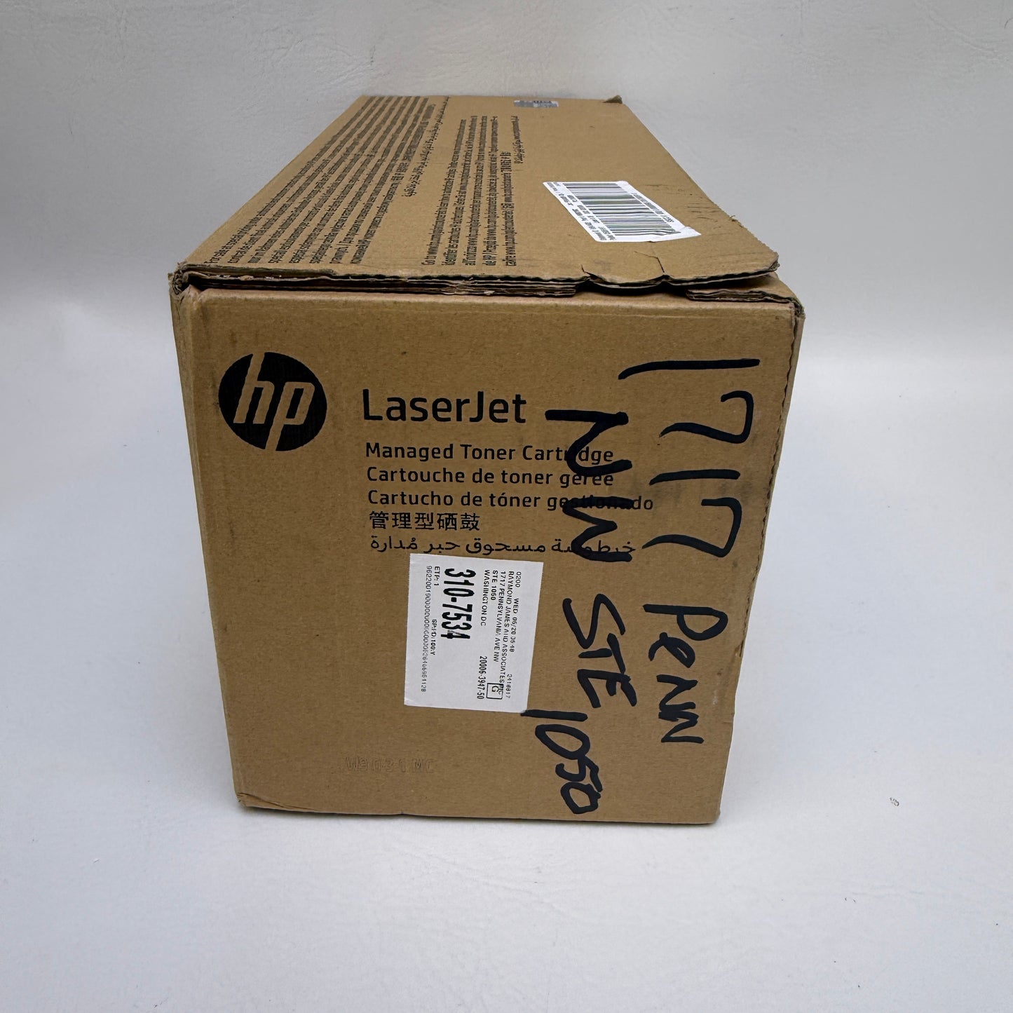 New HP Laserjet W9031MC Cyan Toner Cartridge