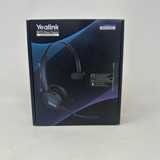 Yealink BH70 Mono Teams Bluetooth Headset  Black SM-R530NZ