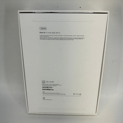 WiFi Only Apple iPad Air 11" M2 128GB Space Gray MUWC3LL/A