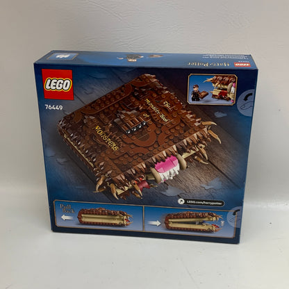 New Lego Harry Potter Chomping Monster Book of Monsters Building Set 76449