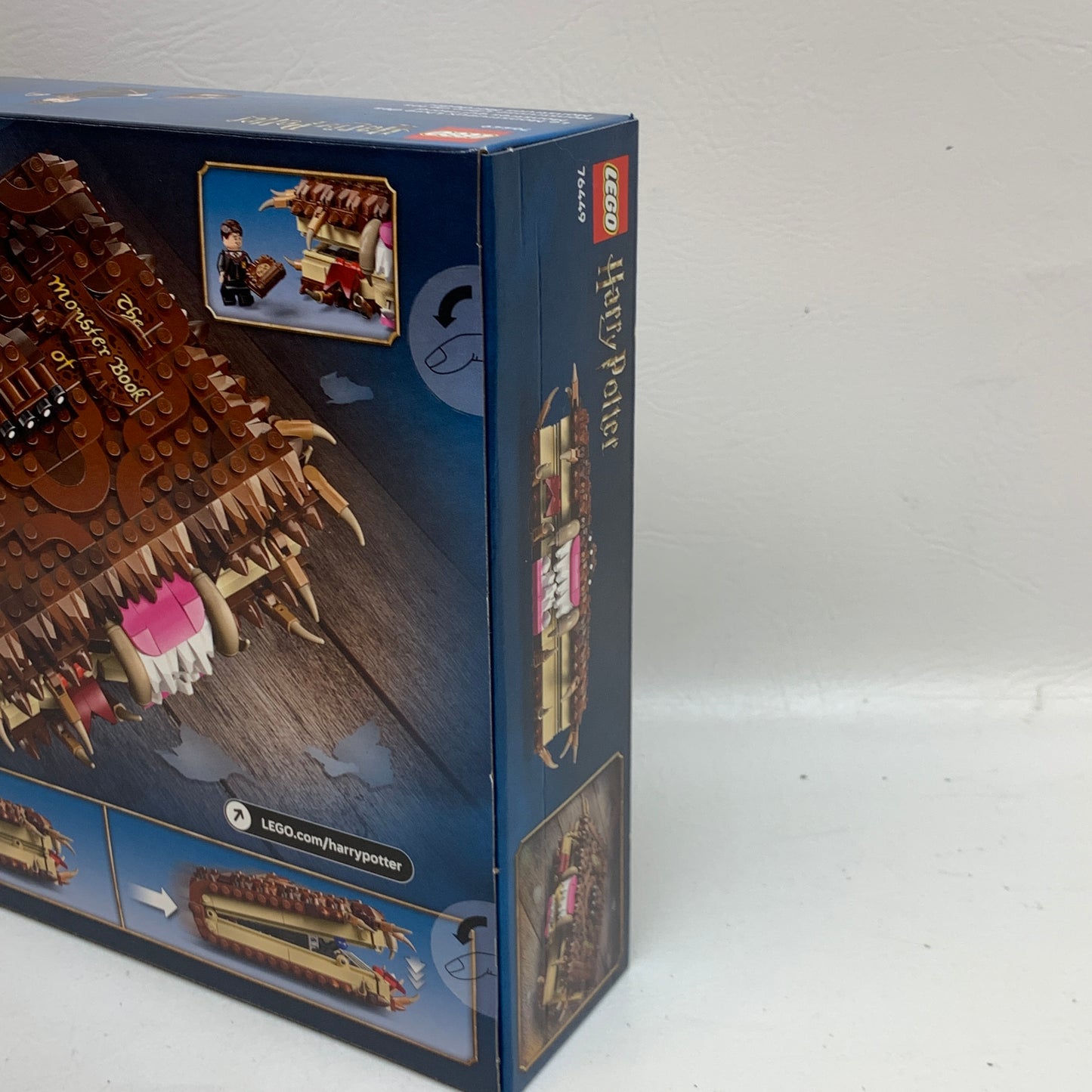 New Lego Harry Potter Chomping Monster Book of Monsters Building Set 76449
