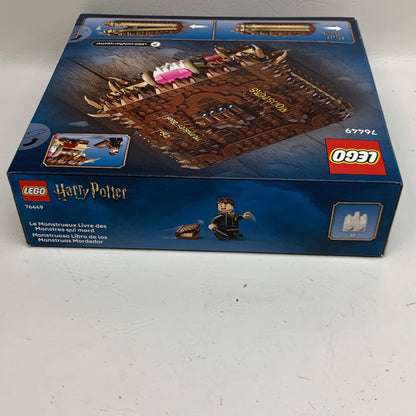 New Lego Harry Potter Chomping Monster Book of Monsters Building Set 76449