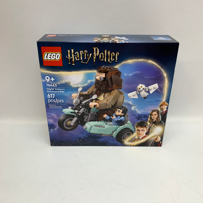 New Lego Hagrid & Harry's Motorcycle Ride Building Set 76443