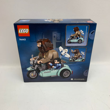 New Lego Hagrid & Harry's Motorcycle Ride Building Set 76443
