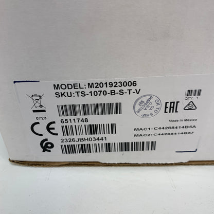 Crestron TS-1070-B-S Tabletop 10.1" Touch Screen Panel M201923006