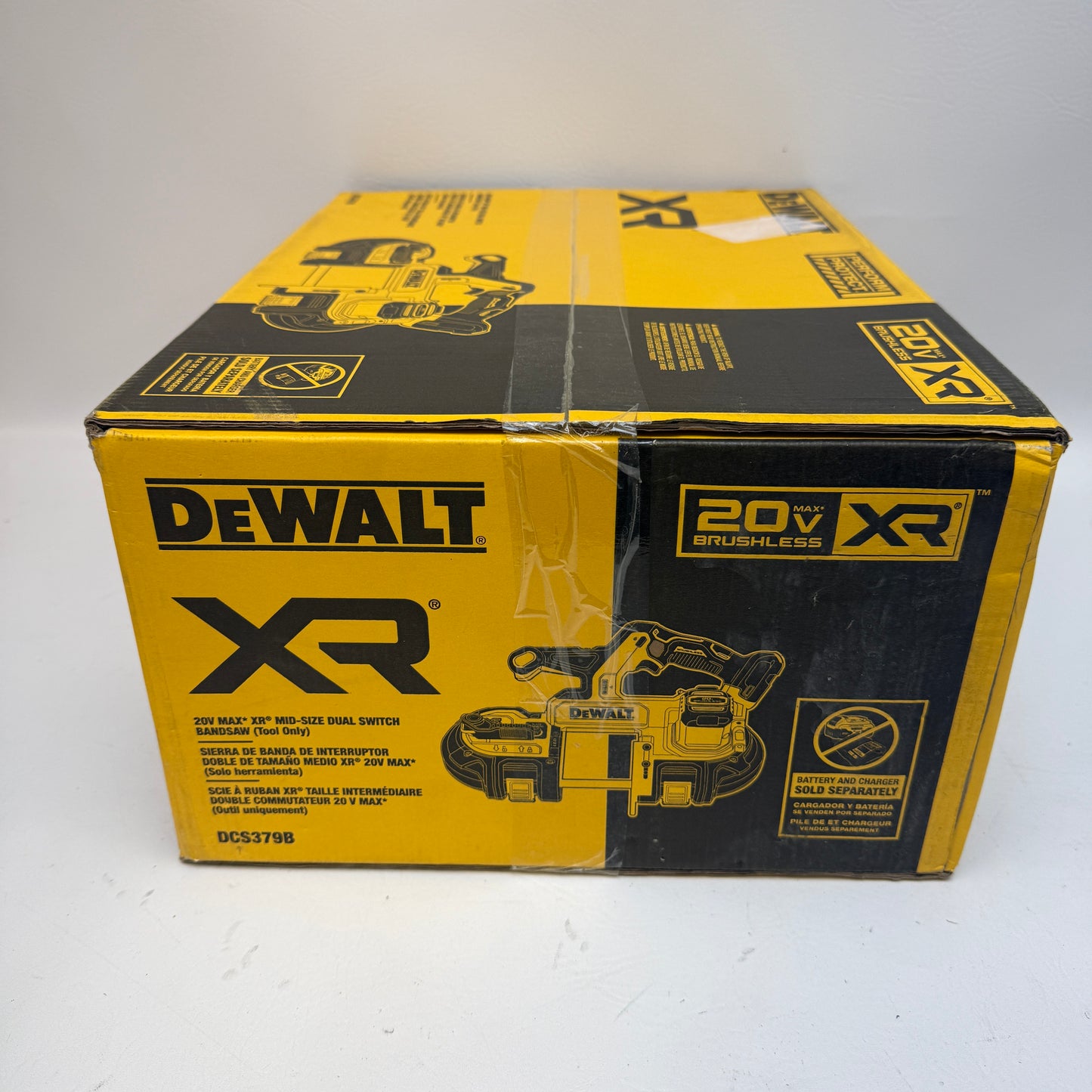 New DeWalt DCS379B 20V MAX  Dual Switch Band Saw