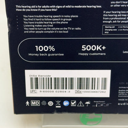 New Audien ATOM PRO 2 Wireless Rechargeable OTC Hearing Aids