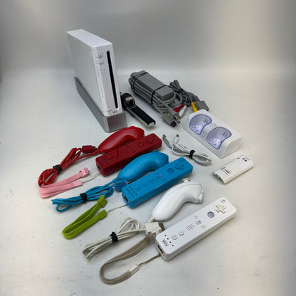 Nintendo Wii Console Gaming System RVL-001 White