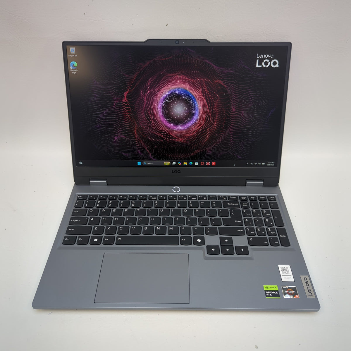 Lenovo LOQ 15 15ARP9 15.6" Ryzen 5 7235HS 3.2GHz 16GB RAM 512GB SSD GeForce RTX 