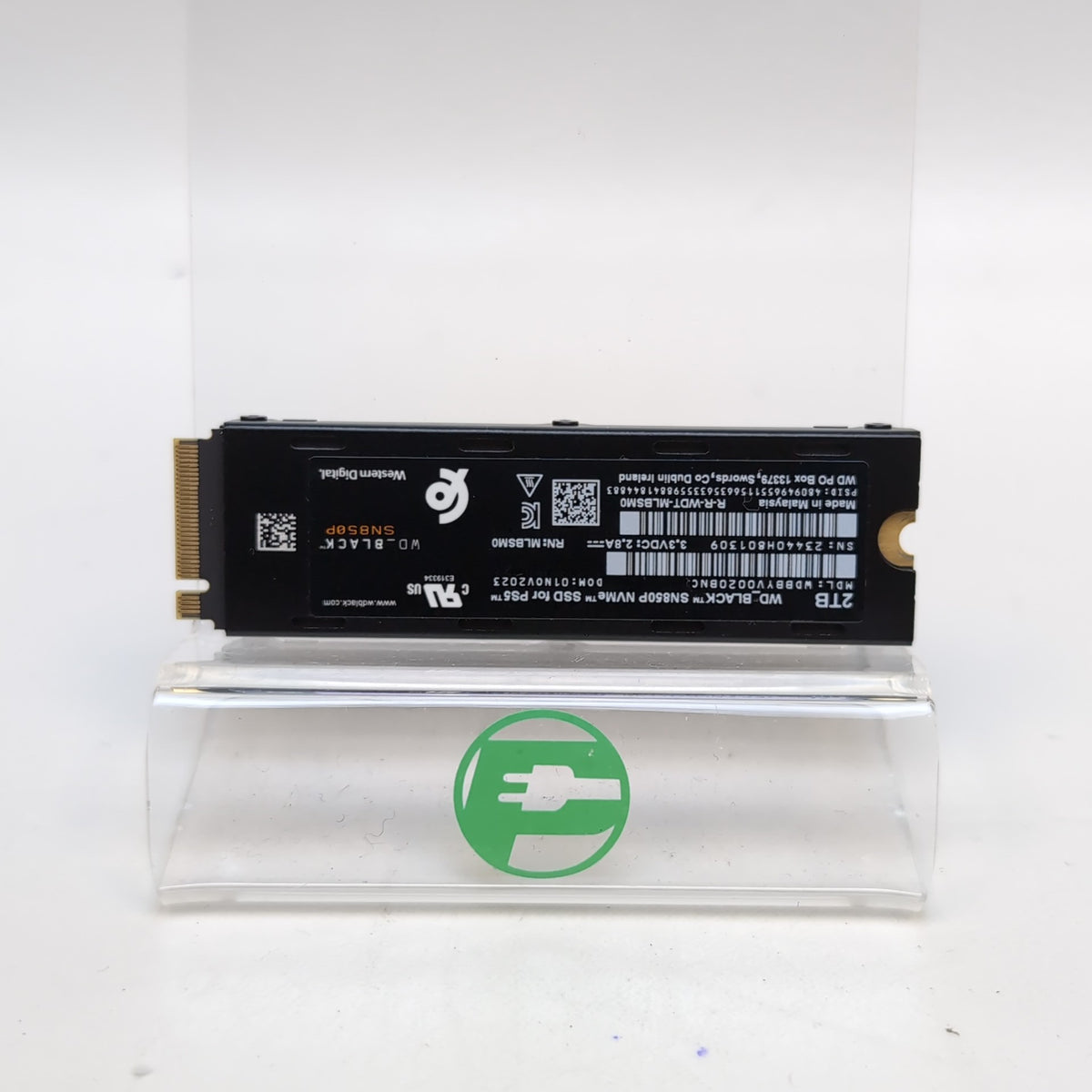 Western Digital WD M.2 2280 BLACK SN850 2TB M.2 NVMe Gen 4.0 x 4 SSD