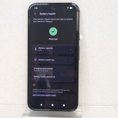 Google Pixel 8a 128GB Obsidian GA04385-US 6.1" Smartphone Verizon Locked
