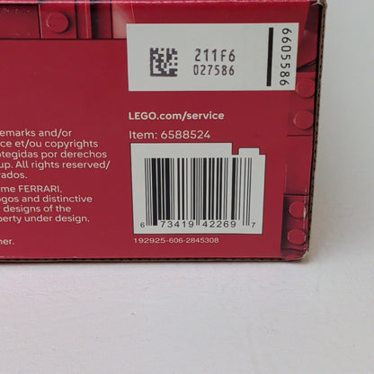 New LEGO Icons Ferrari F2004 Michael Schumacher Set 11375 735 Pieces