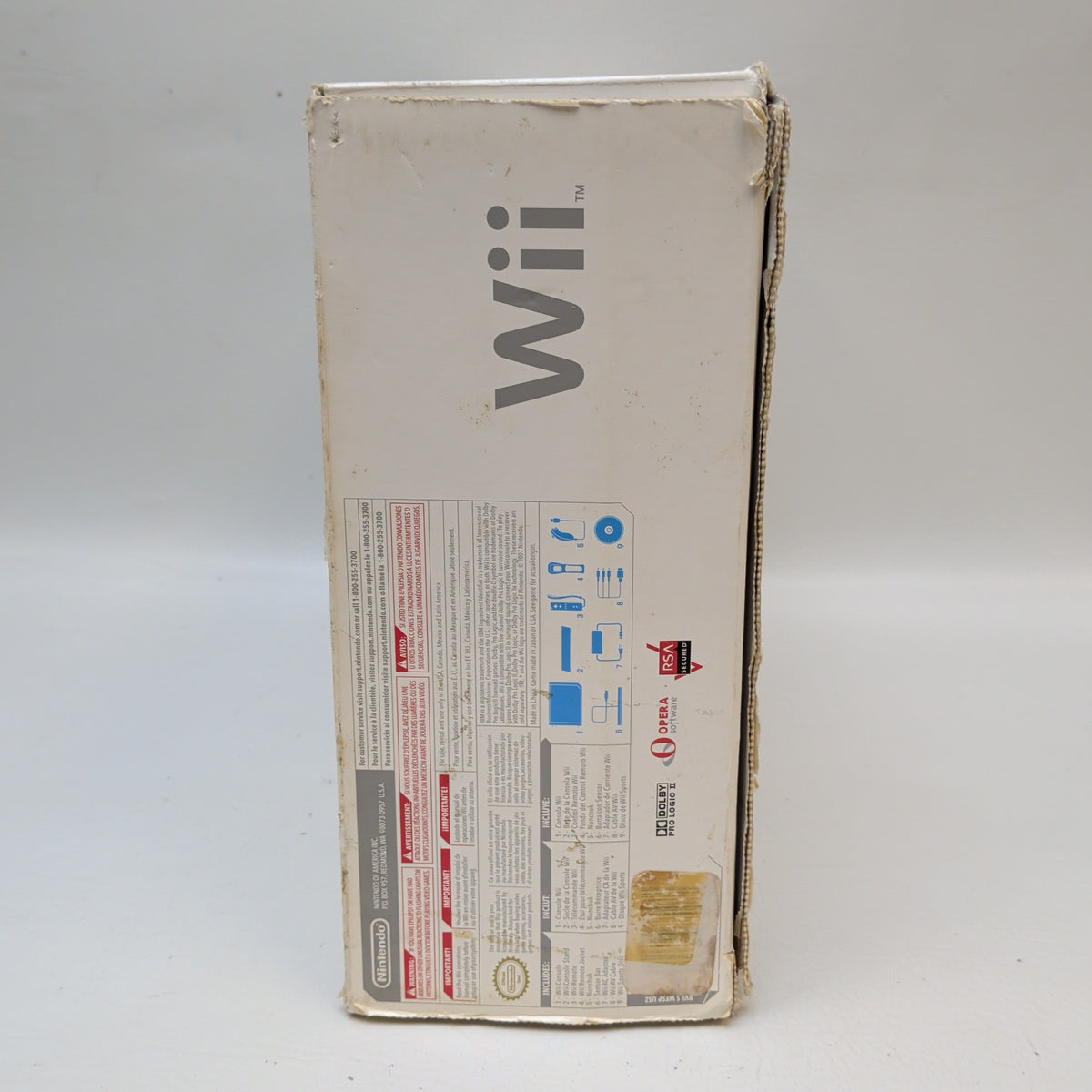 Nintendo Wii Console Gaming System RVL-001 White
