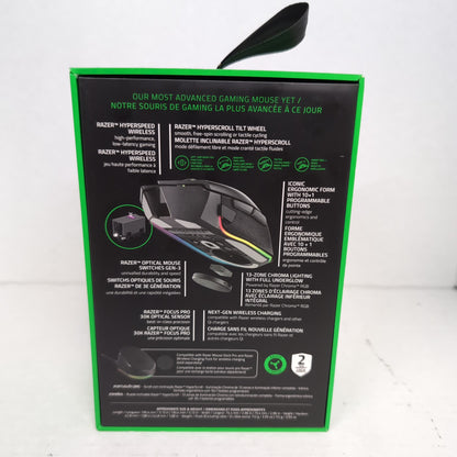Razer Basilisk V3 Pro RZ01-0462 Wireless Gaming Mouse Black